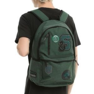 Harry Potter Slytherin Varsity Patch Backpack.